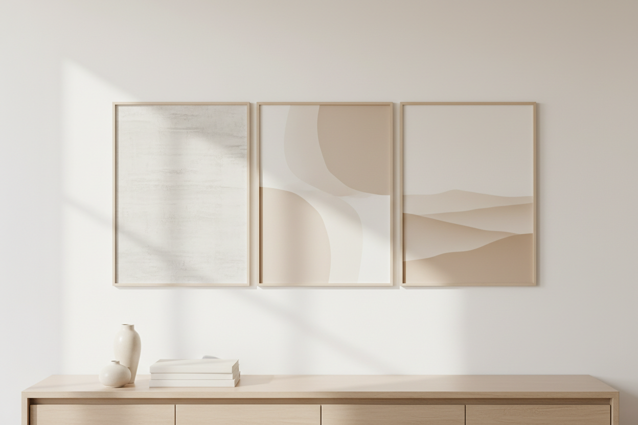 Neutral Wall Pictures Banner