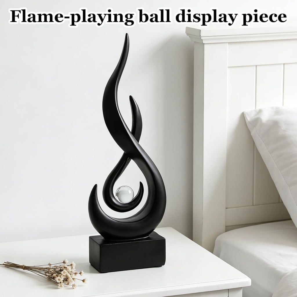 Flamme Skulptur Dekor für Wohnzimmer: