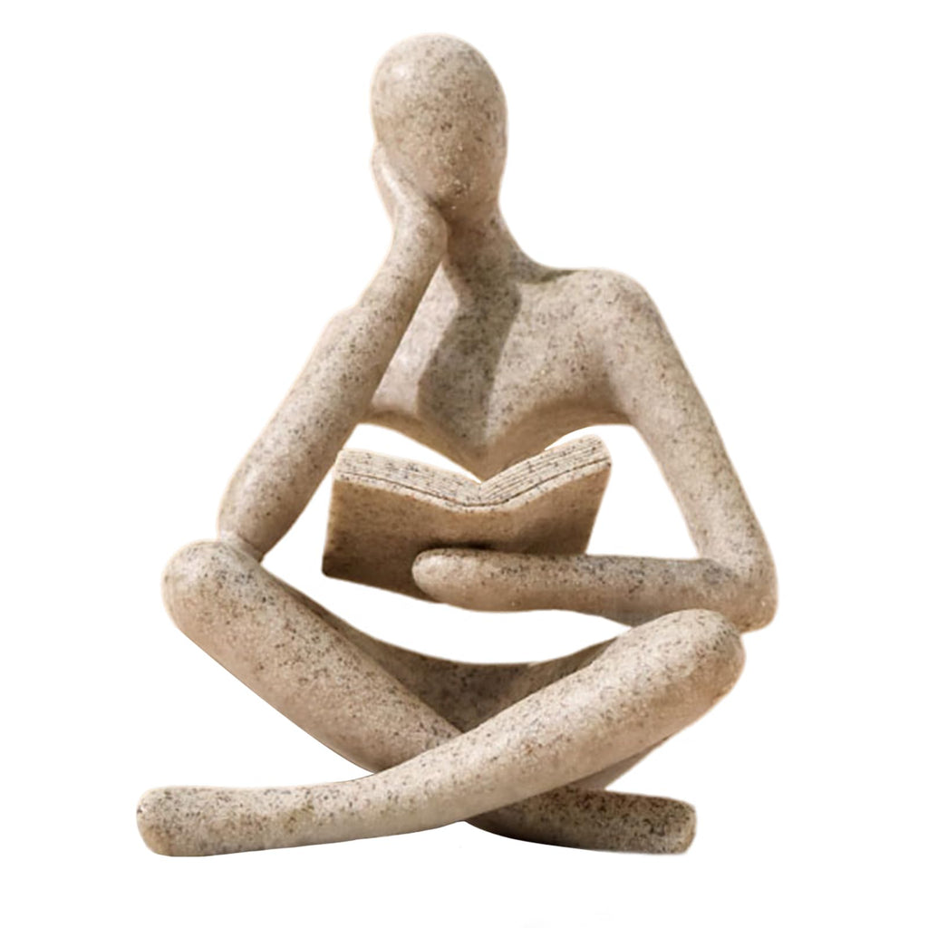 UTTDenker-Statue, abstrakte Kunst, Lesedenker