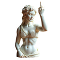 Venus mit Haltung Statue – Unverblümter Mittelfinger