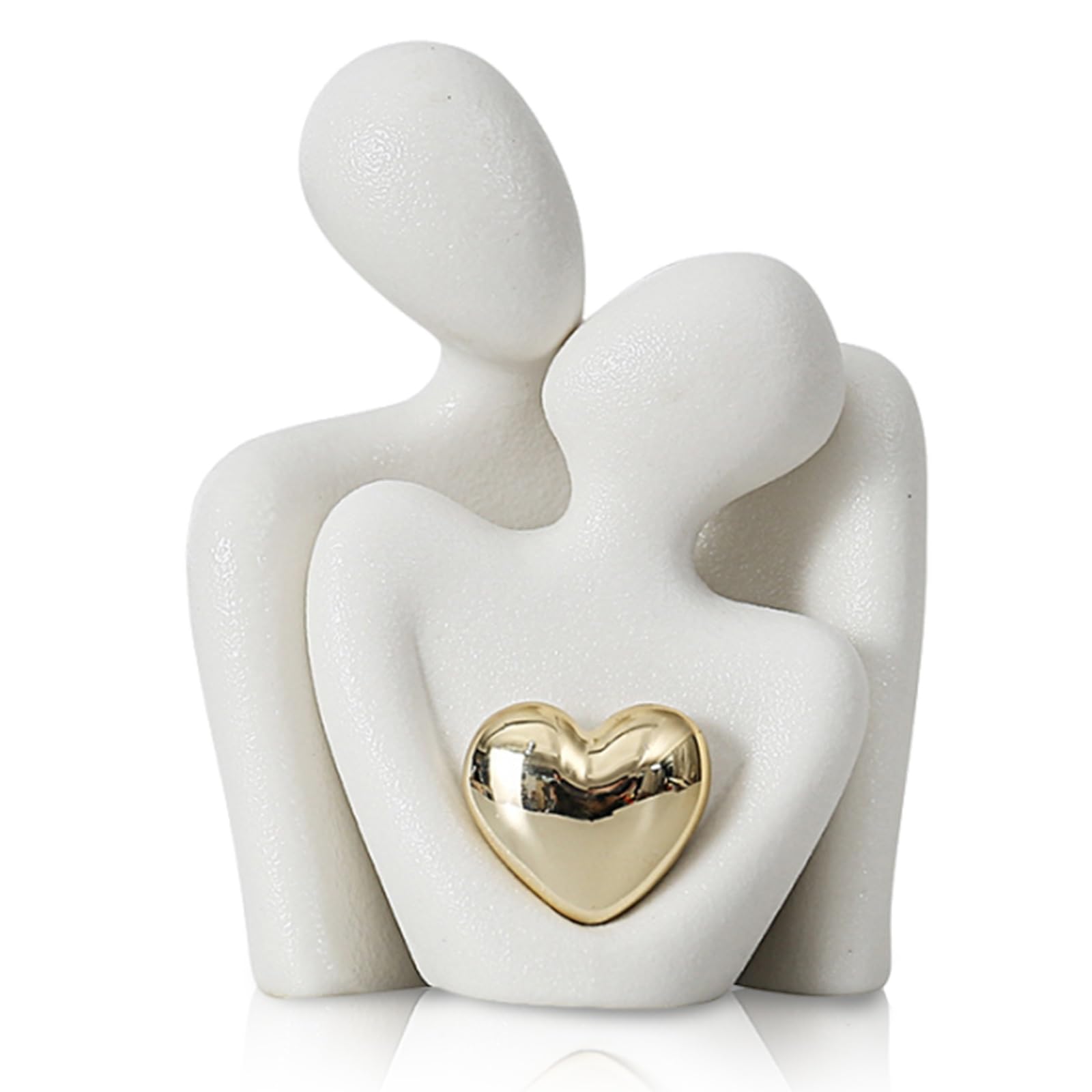 Romantische Paar Statue, Abstrakte Skulptur