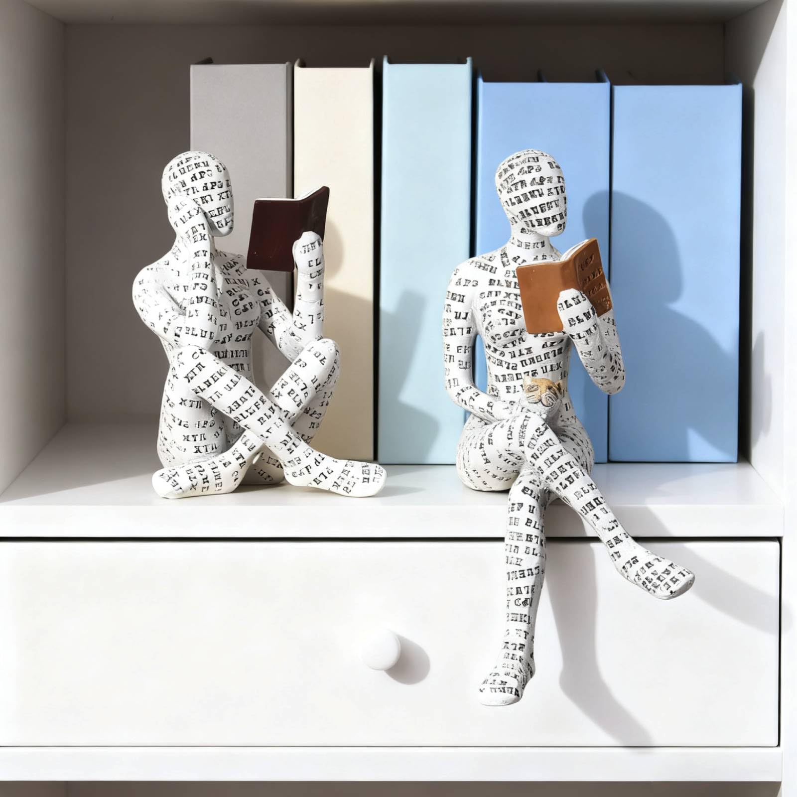 Romantische Paar Statue, Abstrakte Skulptur