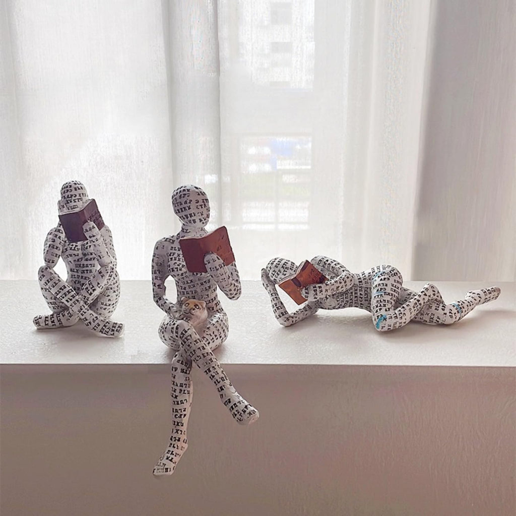 Romantische Paar Statue, Abstrakte Skulptur