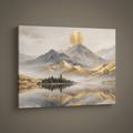 Wandbild Asiatische Berge – Studio 1
