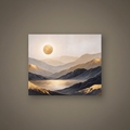 Wandbild Asiatische Berge – Studio 3