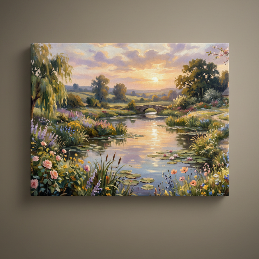 Wandbild malerische Natur – Studio 3