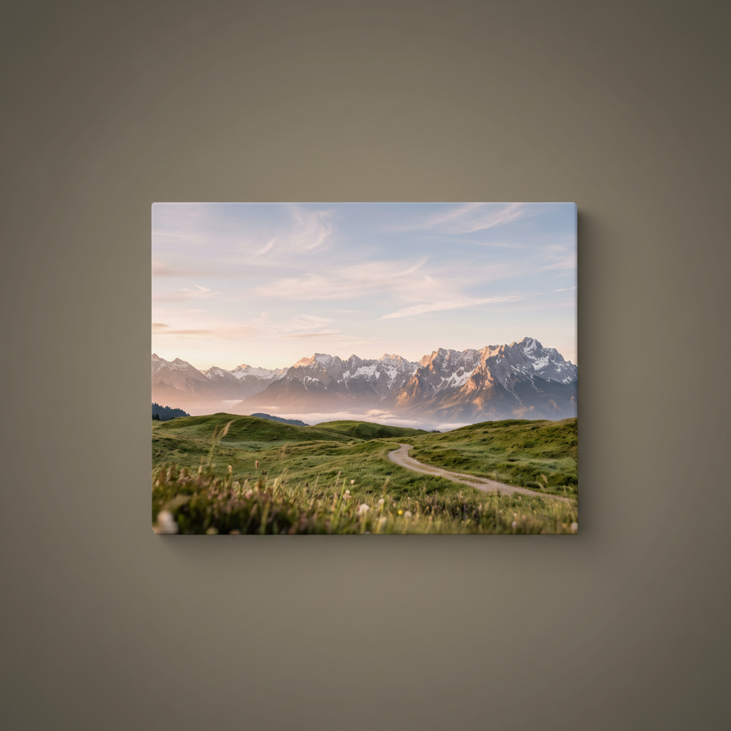 Wandbild Naturberge – Studio 1